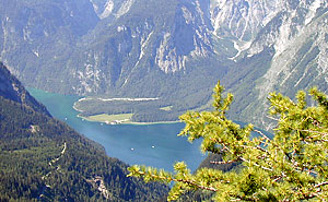 Blick auf den Königssee Blick auf den Königssee